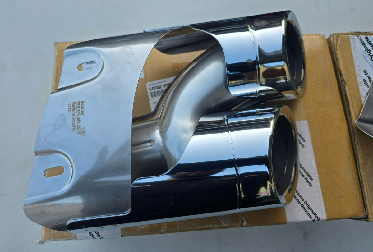 Porsche Exhaust Tips 95b253682cs 95b253681cs