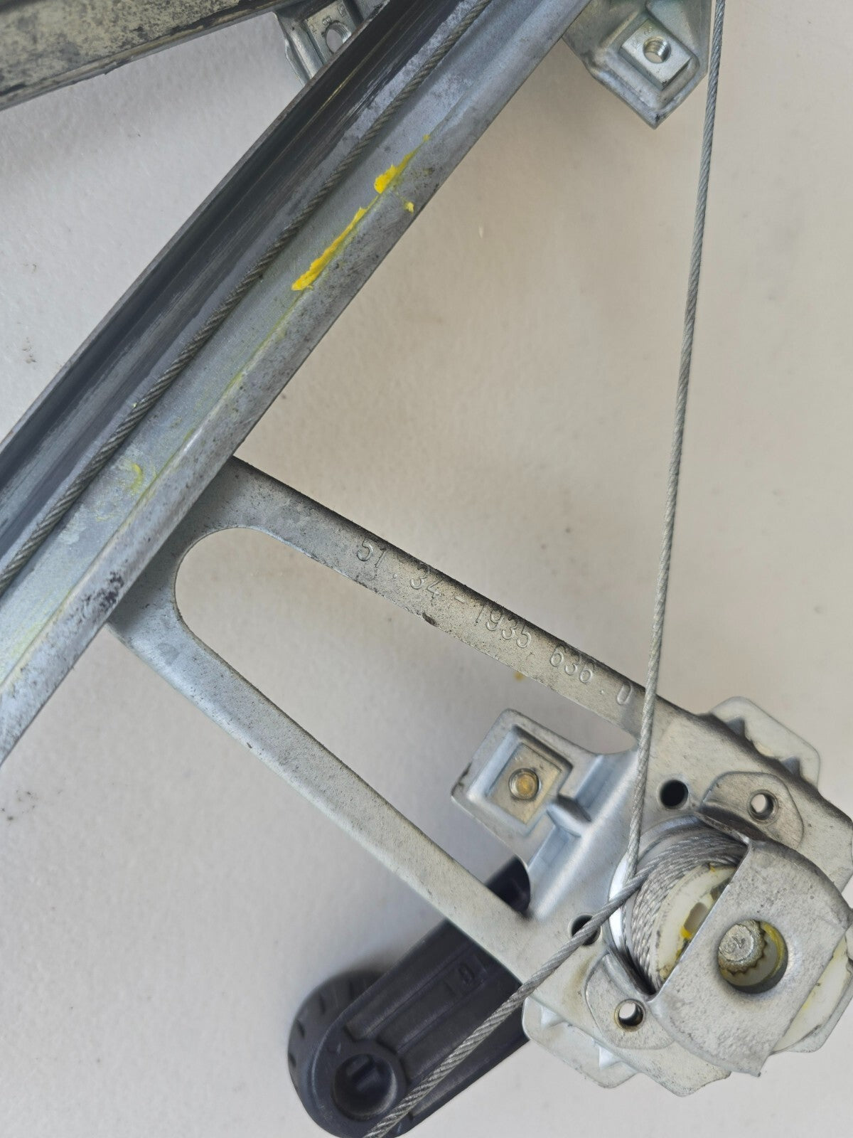 BMW E30 Sedan Touring Rear Manual Crank Window Regulator With Handles