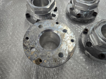 Center Lock Wheel Adapters 4x100 Wheel Bolt Pattern to Center Lock 57.1 Bore