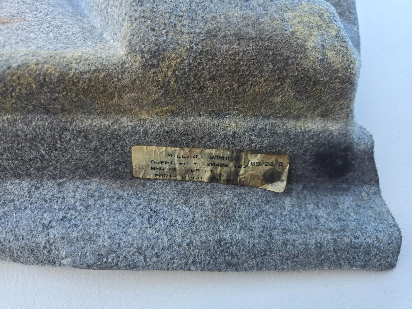 BMW OEM Z3 M Roadster Coupe Left Trunk Carpet 51478399493