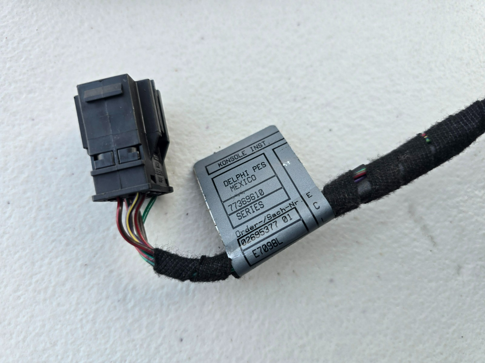 BMW OEM Z3 M Roadster M Coupe S52 Center Console Gauges Set Clock Voltage Oil