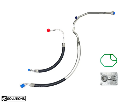 A/C Solutions E30 24v Swap Lines and Manifold Kit (S50, S52, S54, and more)