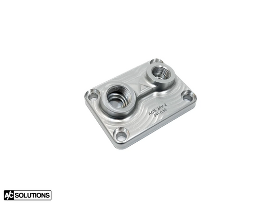 A/C Solutions BMW 24v Swap Denso Compressor Manifold