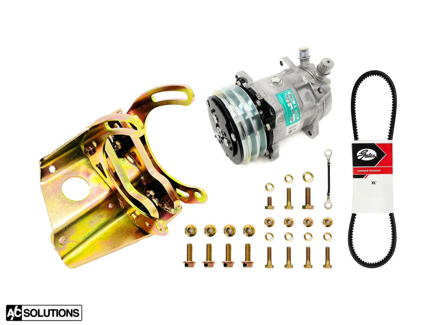 A/C Solutions BMW S14/M10 Sanden Compressor Kit (E30 M3, 320is, 318i)
