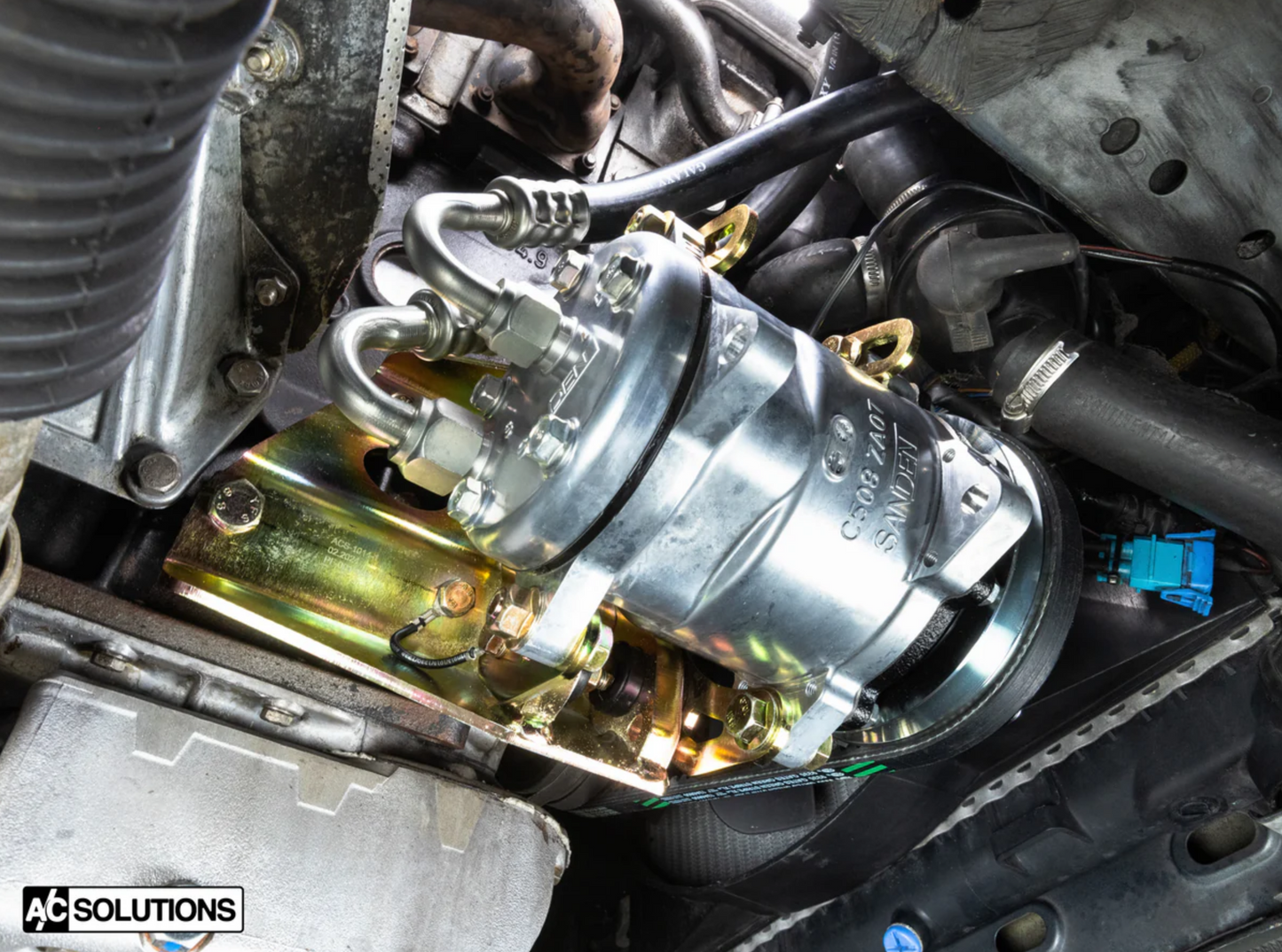 A/C Solutions BMW S14/M10 Sanden Compressor Kit (E30 M3, 320is, 318i)