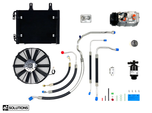 A/C Solutions BMW E30 24v R134a AC Swap Conversion Kit (S50, S52, S54, and more)